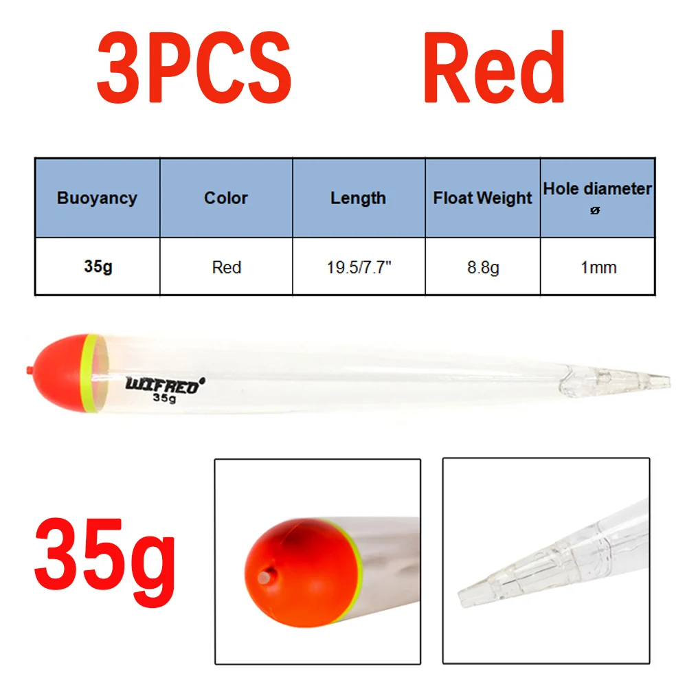 3PCS Red35g