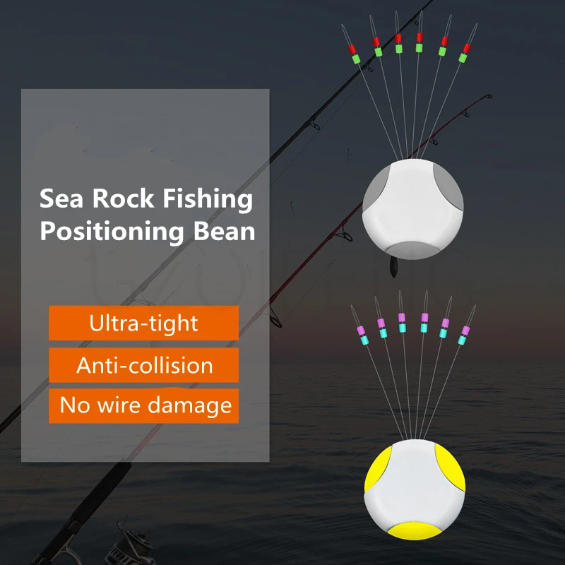 ZYZ frijoles de posicionamiento de pesca, Sedal sin daños, nudo de algodón de repuesto, accesorios de pesca, aparejos - imagen 2