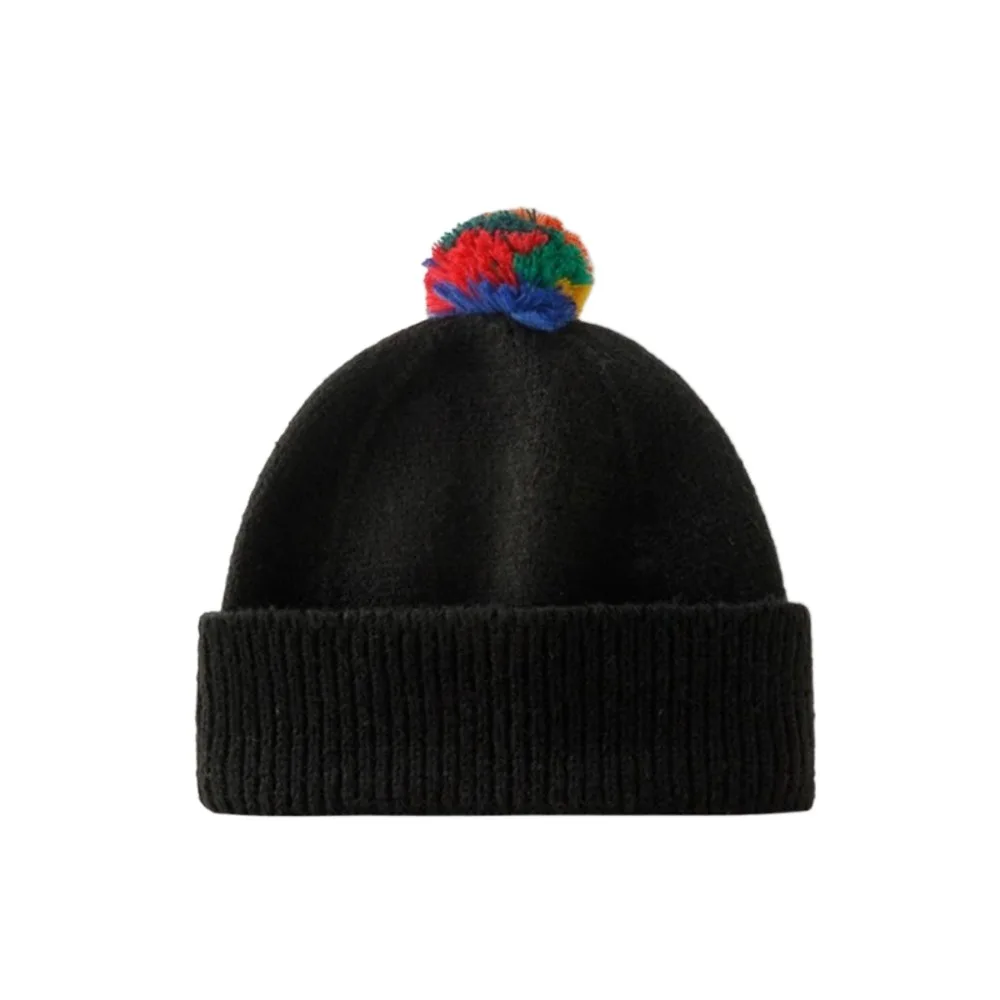 Gorro tejido a la moda para otoño e invierno, gorro de pareja de estilo coreano con rayas avanzadas, gorro con protección para los oídos versátil Unisex, regalo de Navidad - imagen 5