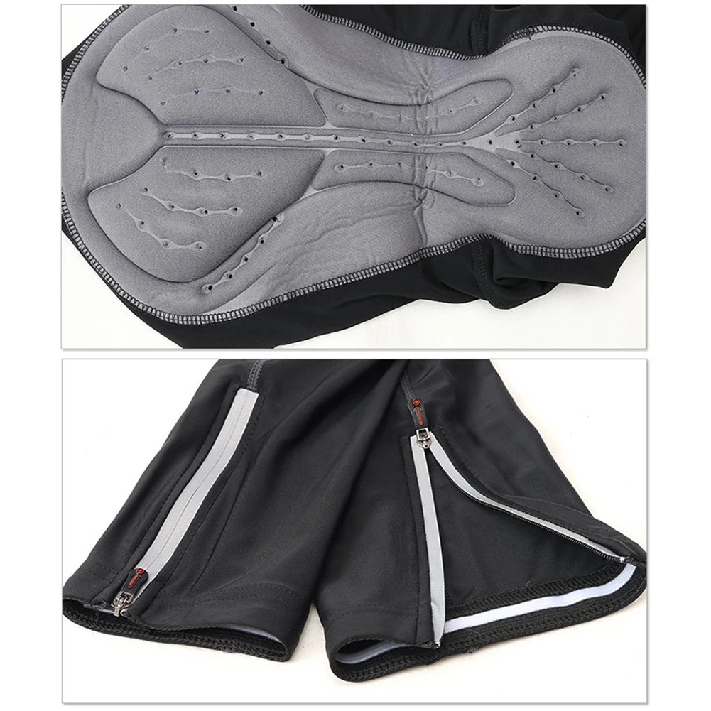 Maillot de ciclismo de manga larga transpirable con pantalón - imagen 3