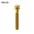 Gold-M6x30mm