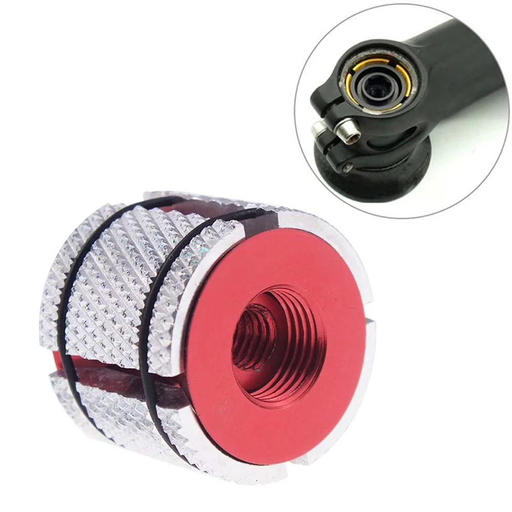 Bicicleta ultraligera bicicleta de carretera auriculares de carbono enchufe de expansión horquilla de bicicleta vástago tapa superior extensor enchufe de auriculares de bicicleta - imagen 3