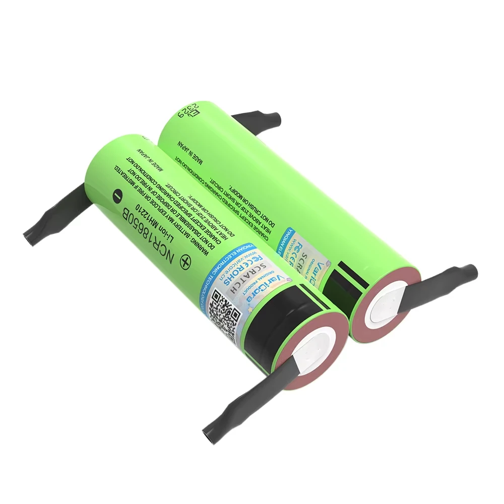 Panasonic NCR18650B Batería 18650 recargable – Cable silicona soldar - imagen 5