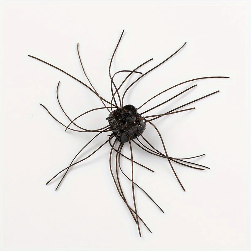 5 unids/lote juego de señuelos de pesca blandos hechos a mano-cebo de lubina de goma para dados para aparejos al aire libre - imagen 4