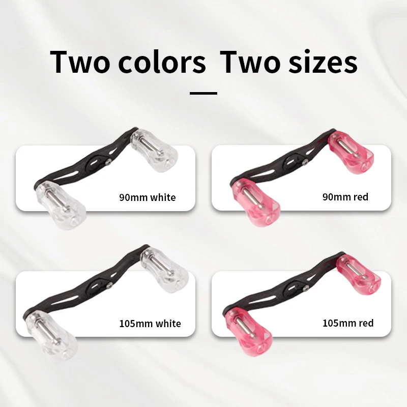 Kawa-mango de carrete de pesca de fibra de carbono y perilla acrílica, tamaño de 8x5/7x4mm, grosor de 3mm, adecuado para carrete A y D/S, bricolaje, 1 unidad - imagen 3