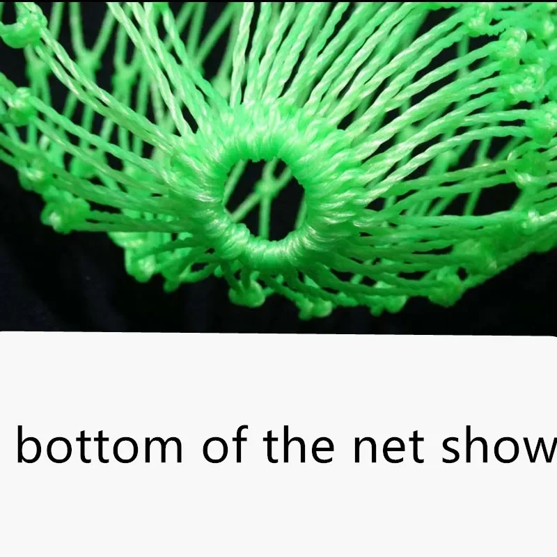 Red de aterrizaje de nailon multifilamento para la cabeza, accesorios de red de inmersión de pesca al aire libre, diámetro de 70cm-80cm, tamaño grande, Pui COME DREAM - imagen 4