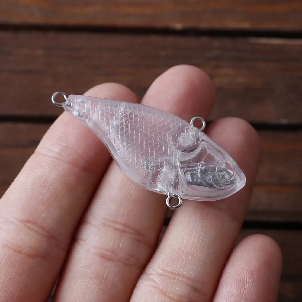 Dr.Holife Mini VIB sin pintar – Señuelo vibrante 4cm para black bass - imagen 4