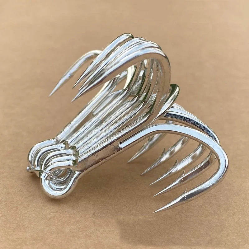 BKK 6087-4X-NP Anzuelos de pesca triples para pesca en el mar Viper-41 - imagen 3