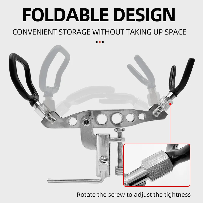 Soporte de inserción de suelo de acero inoxidable 304, piedra de pesca en roca ajustable, diollua, soporte para caña de pescar en el mar - imagen 2