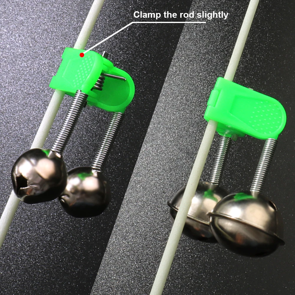 Kit Alarmas de Picada con Campanas y Clip Punta para Pesca - imagen 5