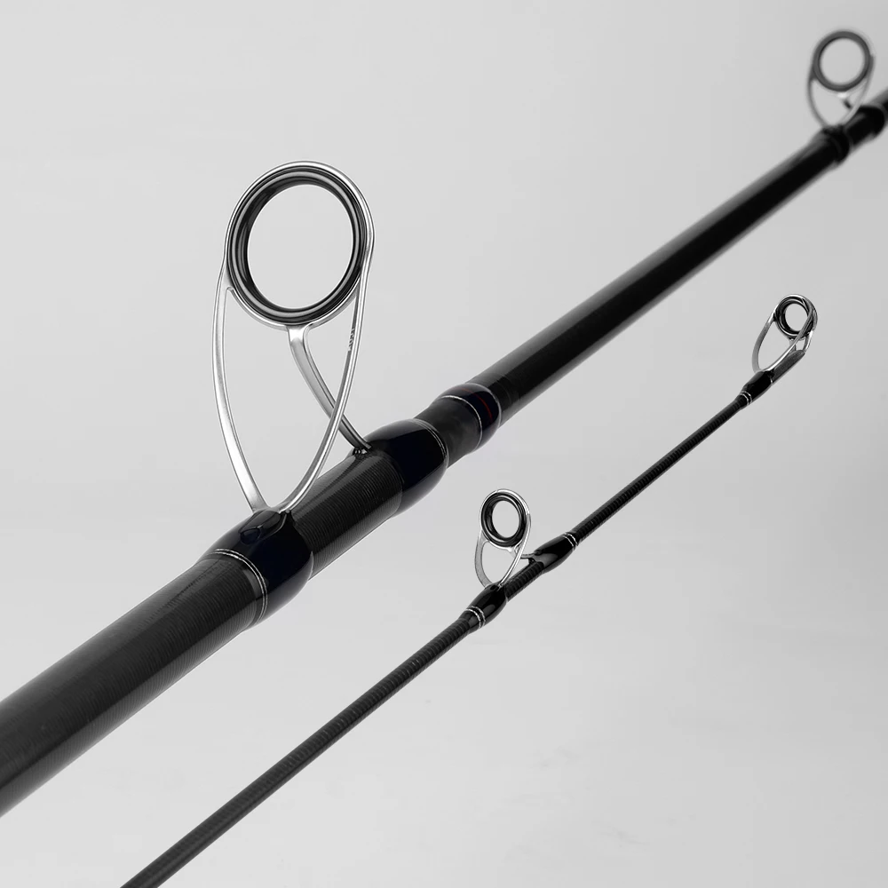 Kingdom Acapella Travel Shore caña de pescar 2,9 m H Fuji Set cañas giratorias señuelo 100g portátil 5 secciones Jigging Popping Rod - imagen 5