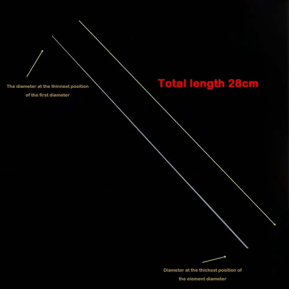 Varilla delgada y flexible con mediciones precisas para aplicaciones versátiles