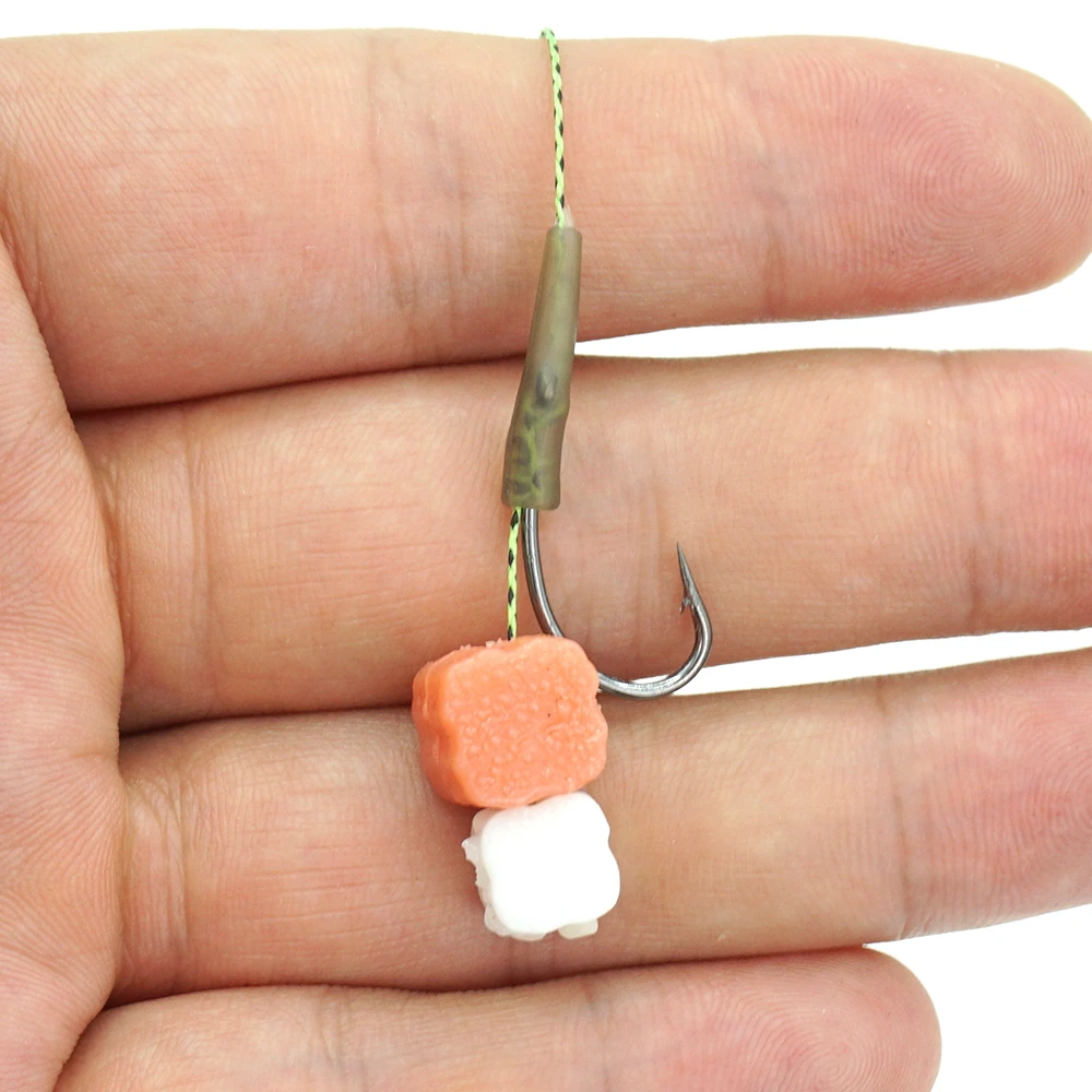 Hirisi 30 x pesca de carpa cebo suave de silicona flotantes Señuelos de pesca de agua cebos de goma artificiales MA104 accesorios de pesca - imagen 4