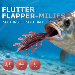SOLOKING Cebo suave lubina gordo – Swimbait insecto