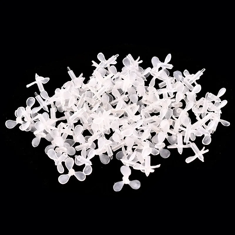 10 Uds. De hélice de cebo para señuelo de pesca, señuelo eléctrico Wobbler, Swimbait de pesca, herramienta de pesca de plástico, señuelo falso biónico - imagen 4