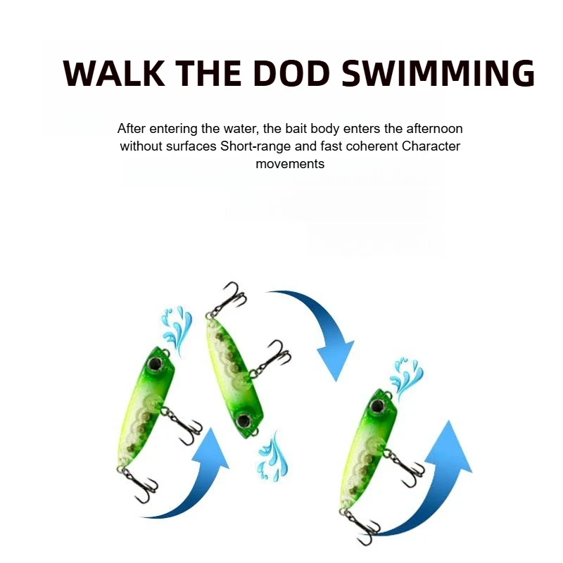 TSUYOKI 2026 nuevo señuelo tipo lápiz Popper 45mm 3g señuelo Topwater para Ajing Pesca Wobbler cebo Ima Qoop 45 sardina Rockfish señuelo de merlán - imagen 3