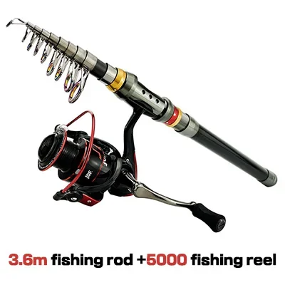 3.6 M Rod 5000 Reel
