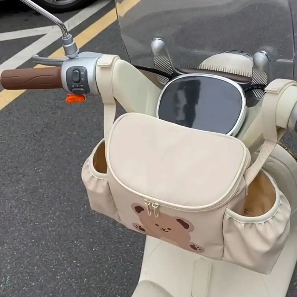 Bolsa manillar bicicleta eléctrica impermeable con dibujos animados - imagen 5