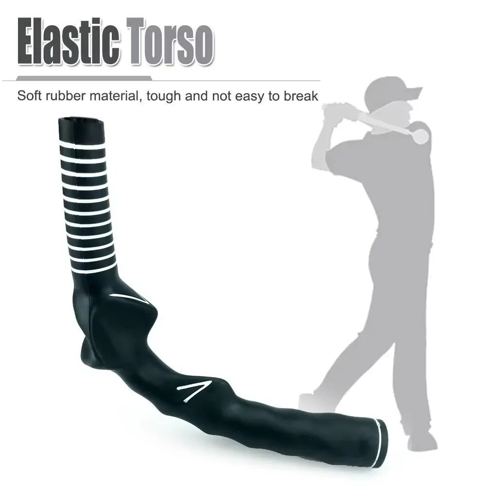 Corrector de agarre con forma de mano de goma para Golf, agarre antideslizante para práctica de Golf, agarre duradero para entrenamiento de Swing de Golf - imagen 5