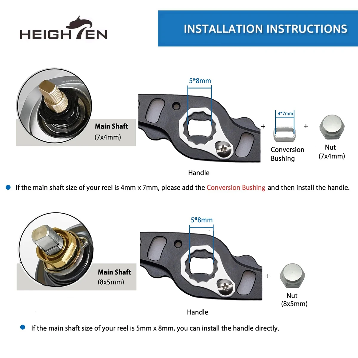 Carrete de Baitcasting de 95mm para Shimano Daiwa - imagen 5