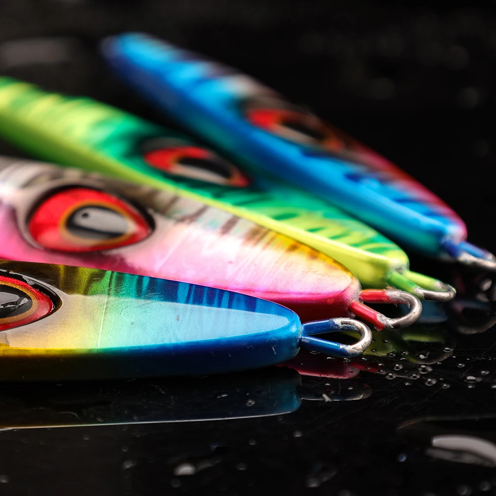 CASTFUN-Plantilla de pesca lenta para agua salada, señuelo para atún de Jigging, 40g, 60g, 80g - imagen 3