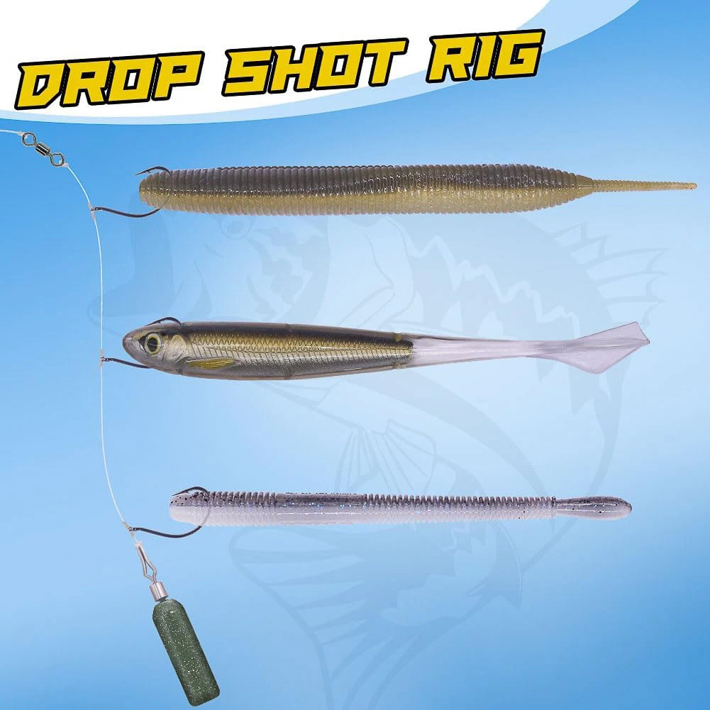 Anzuelos Drop Shot FishTrip – Offset para lubina - imagen 2