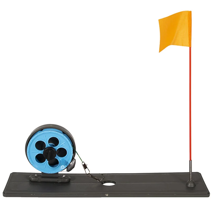 WEIHE 1 uds/2 uds pesca de invierno bandera de pesca en hielo D cuadrado de agua flotante portátil - imagen 2