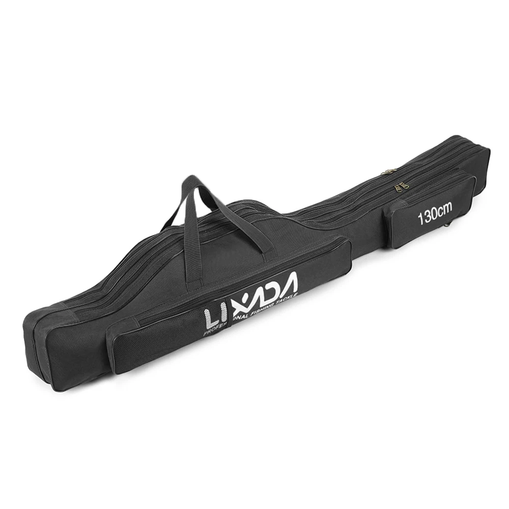 Bolsa de pesca Lixada, bolsa de carrete de caña de pescar plegable portátil, equipo de caña de pescar, herramienta de aparejos, estuche de transporte, organizador de bolsa de almacenamiento - imagen 3