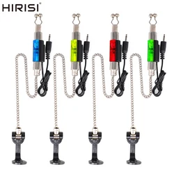 Hirisi 1 pieza pesca de carpa LED Swinger pesca alarmas indicador aparejos de pesca accesorios de pesca B2008