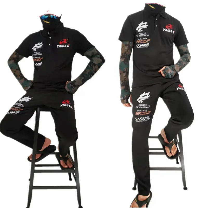 Conjunto Ropa Pesca Yaibax – Camisa Polo y Pantalón Seda Helada - imagen 4