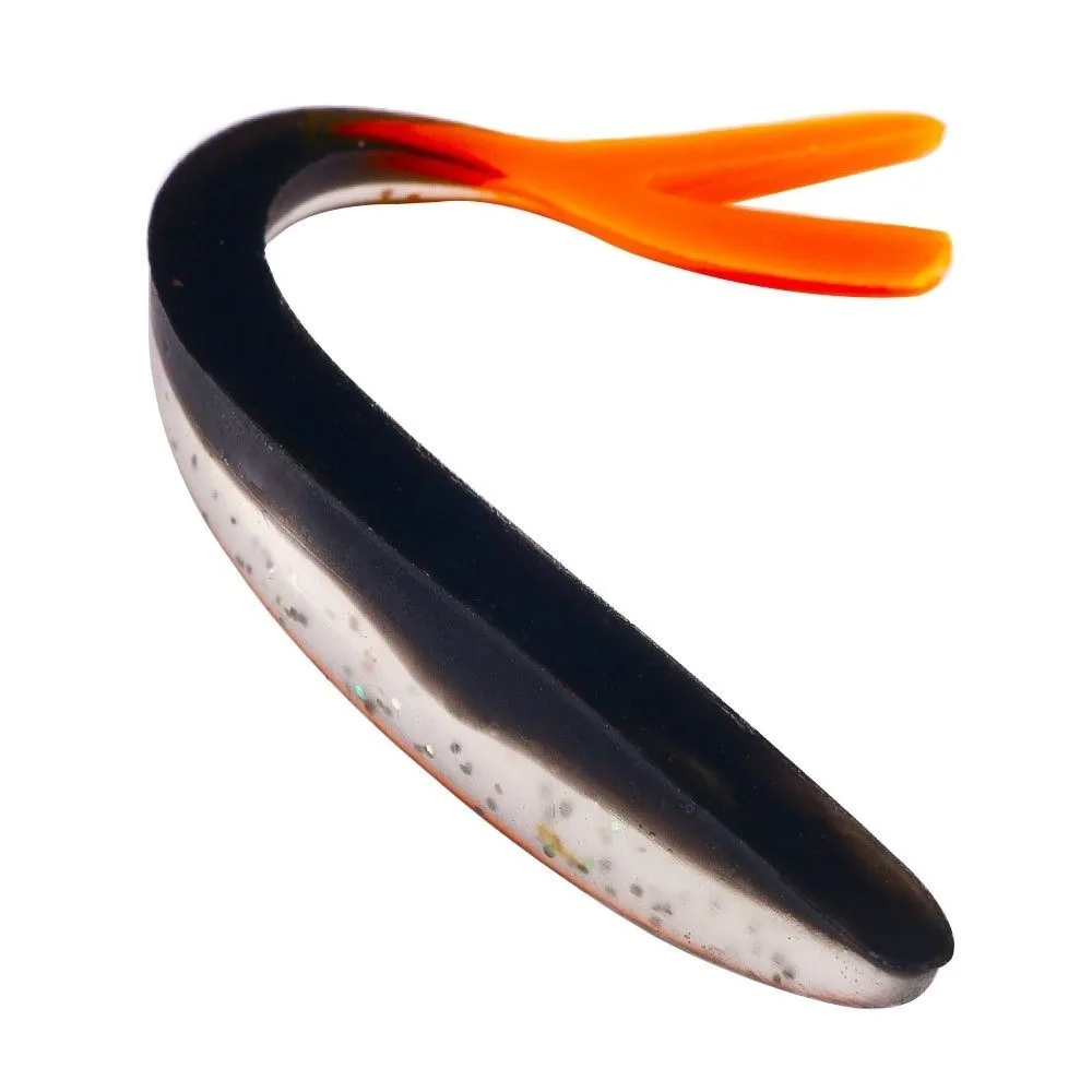 Wormen 3.9g 10.5 cm Zachte Siliconen Vissen Lokken Zachte Siliconen Vork-Staart Kunstaas Wobblers Snoekbaarzen Bass vissen - imagen 2