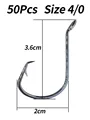 50pcs Size 4-0