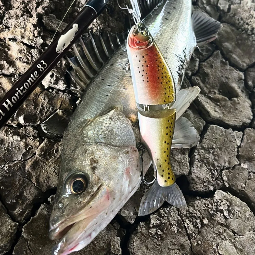 I-slide Stlyle 135 SwimBaits señuelo de pesca articulado Glide Bait Islide 135mm 28g Glidebait Swimbait hundimiento Wobbler para Lucio - imagen 4