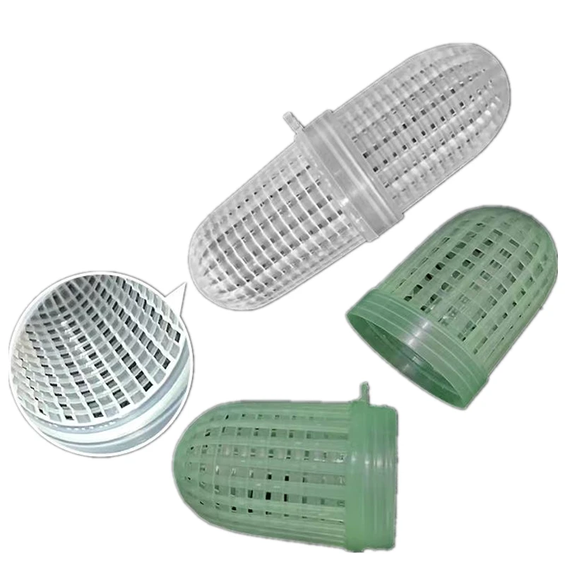 Jaula de cebo extendida, alimentador, bolsa de pesca, jaula de Camarón, línea de cebo, caja de bolas, cesta, soporte para alimentador, herramientas para peces, 20 piezas - imagen 4