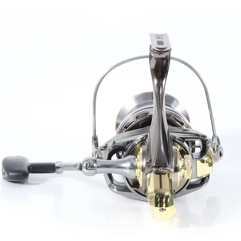 Carrete giratorio 90% metal para surf marino – Arrastre potente - imagen 5