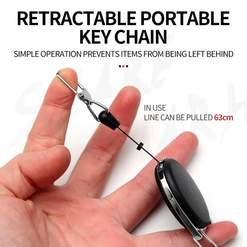 Herramientas de pesca para atar nudos rápidos, cortaúñas de línea de mosca 4 en 1 de acero inoxidable con dispositivo de expansión Zinger, herramienta para atar pesca con mosca - imagen 3