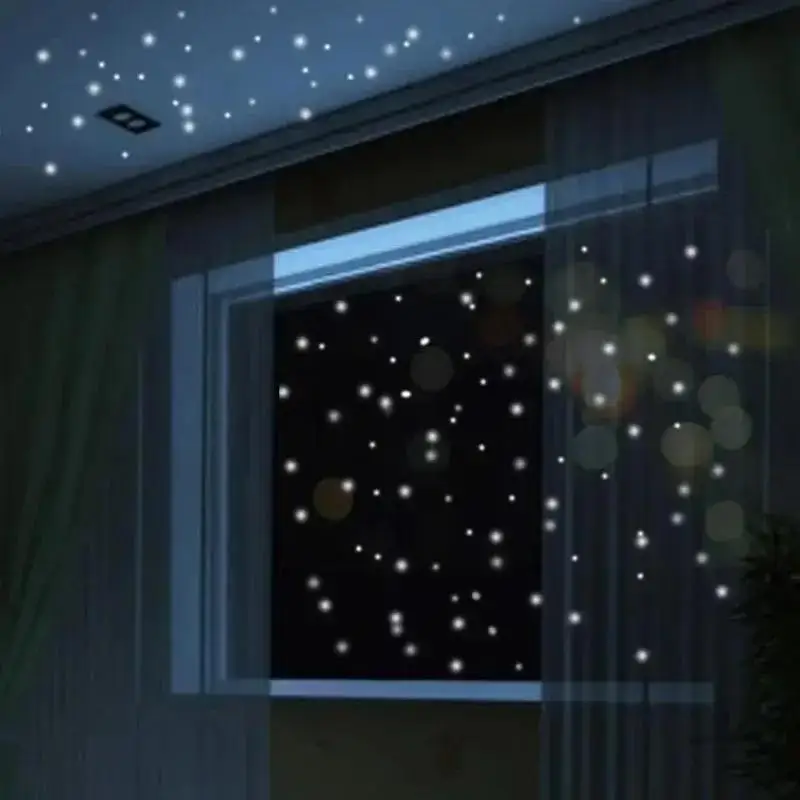 Adhesivos luminosos fluorescentes cielo estrellado para pared - imagen 2