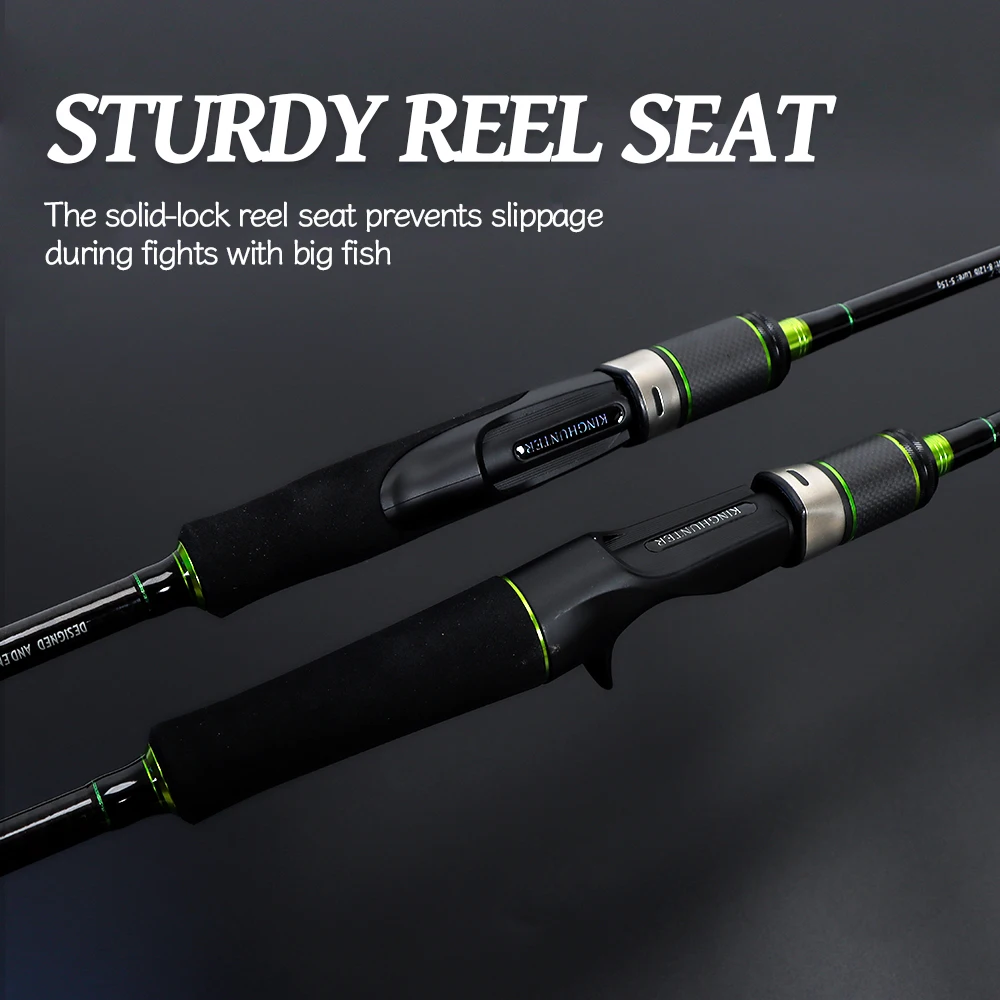 TOLU 2025 NEW SWORD Sieries caña de pescar con señuelo giratorio/fundido 602/702/802/902 2 secciones F acción señuelo peso 2-35g - imagen 5