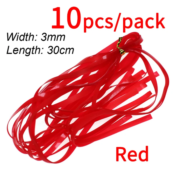 10pcs red
