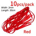 10pcs red
