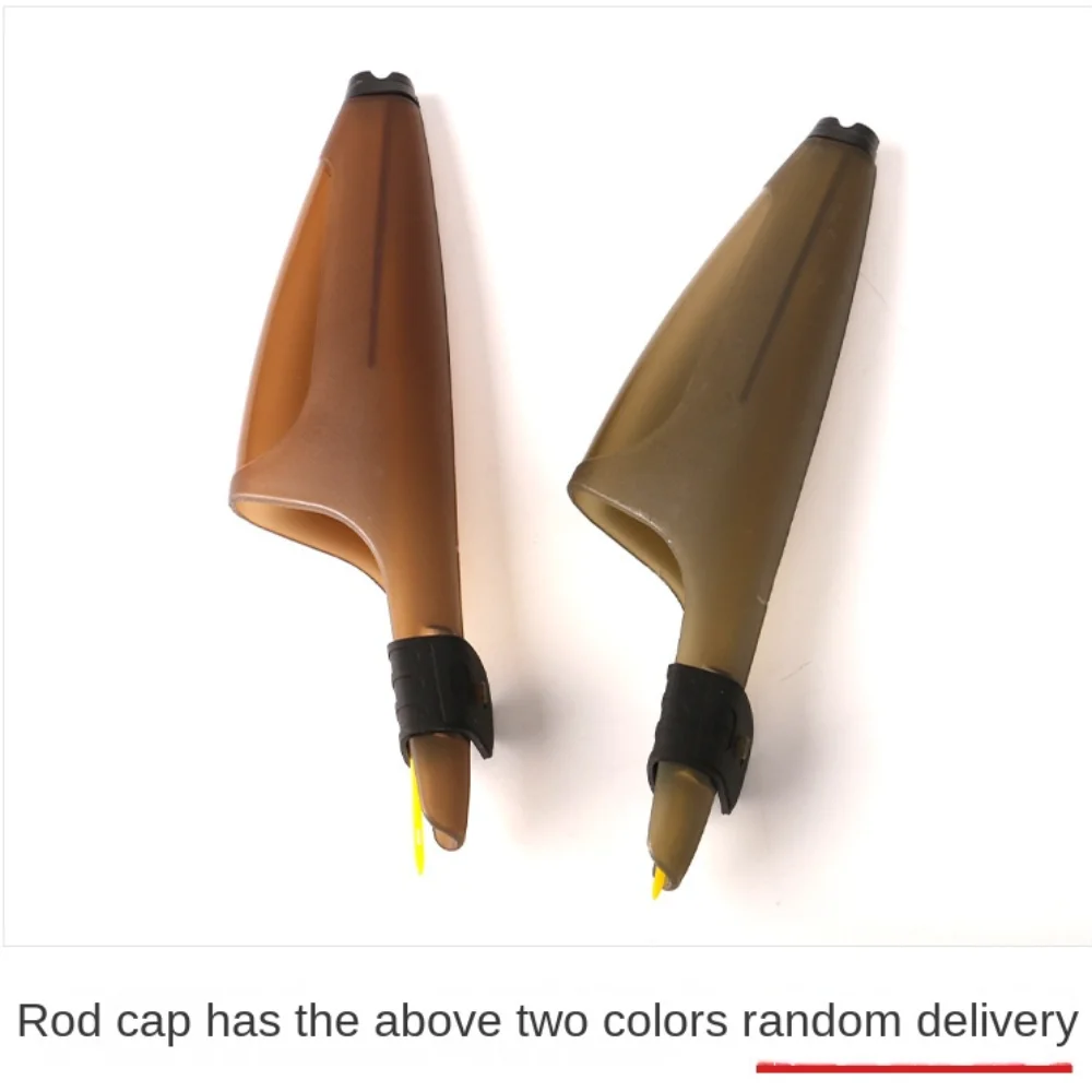 Protectores duraderos, tapa de caña de pescar, tapas de protección de poste de plástico, accesorios de pesca, sombrero de caña de mar de 4 estilos - imagen 5