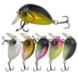 Mini Crankbait Topwater con sonajeros – Señuelo duro para lucio y carpa