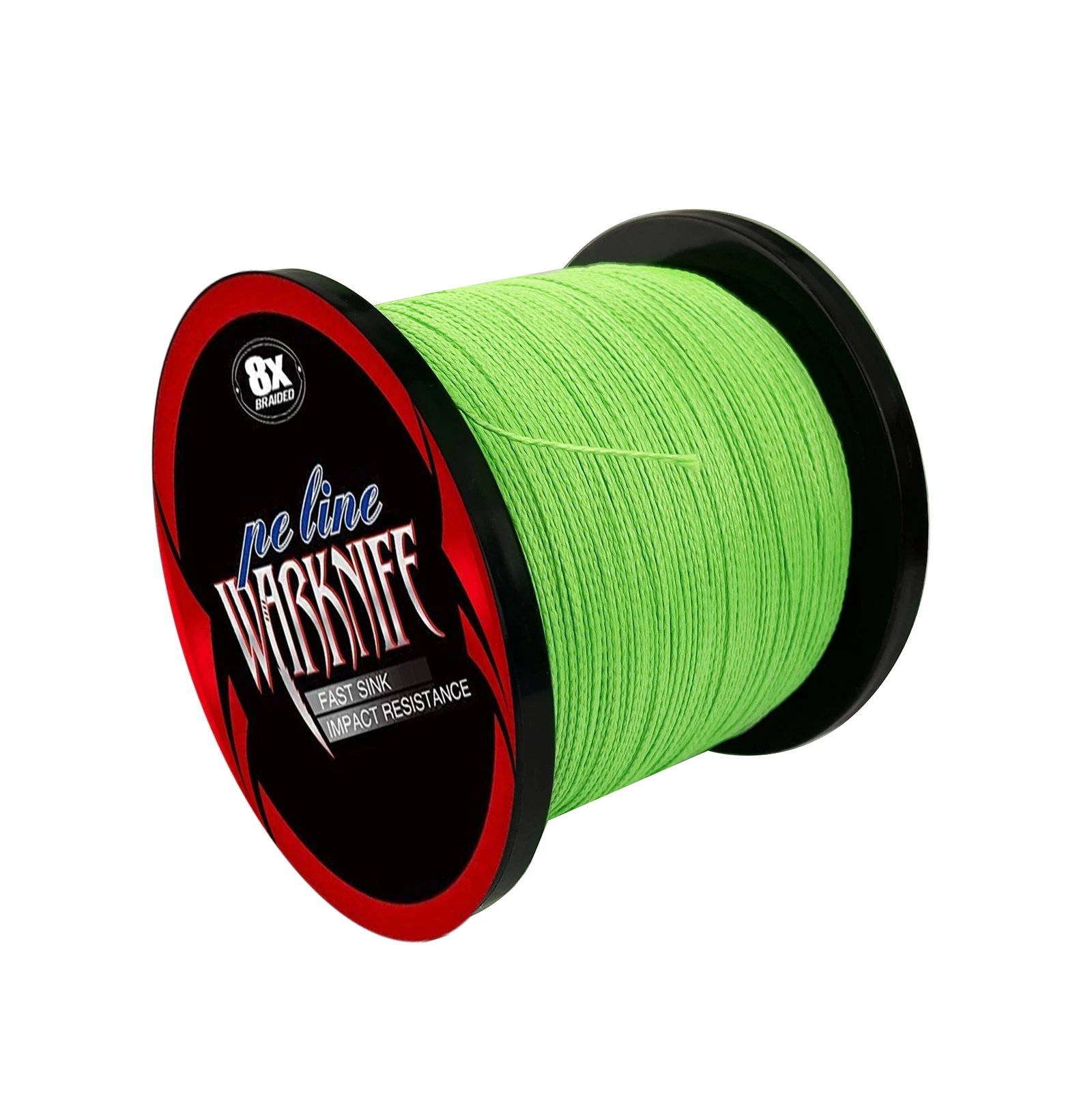 Warknife-línea de pesca multifilamento, 8 líneas trenzadas, 1500M, PE japonés, hebras superfuertes, 8x, multifilamento, 6-300LB, 8X - imagen 4