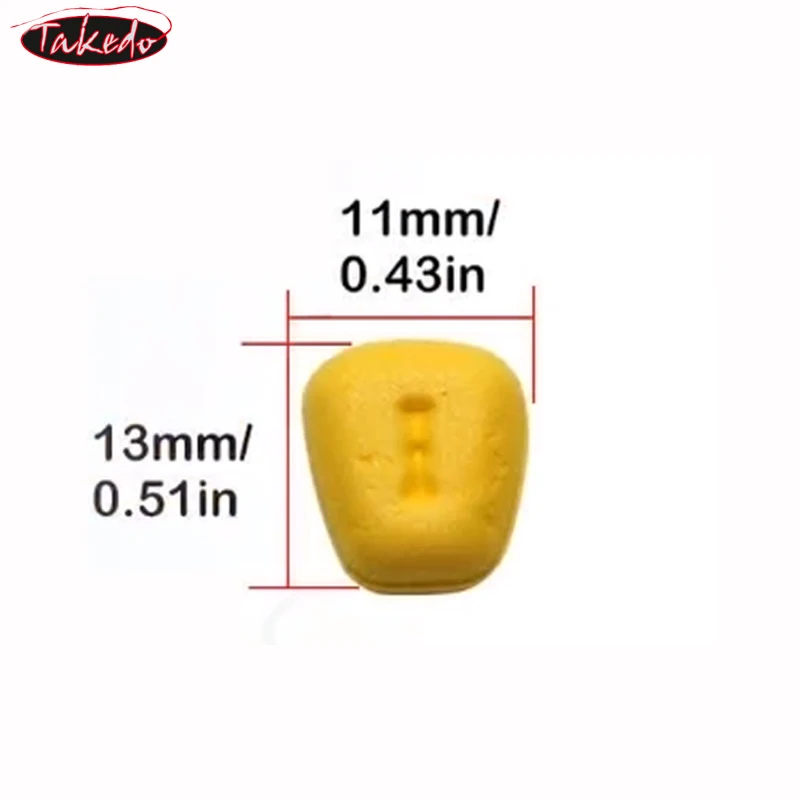 TAKEDO 30 unids/caja POP UPS Boilies Señuelos de Pesca de carpa de maíz simulado espuma EVA carpa cebo flotante aparejos de pesca cebo de carpa - imagen 3