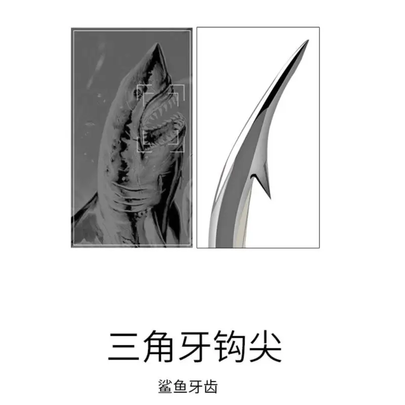 Anzuelo de púas de pesca BKK, anzuelo Triangular de ataque rápido con punta de súper aguja, anzuelos de lubina negros - imagen 5