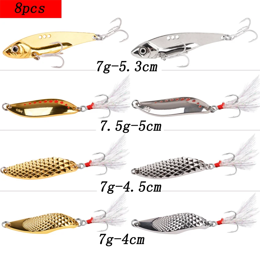 C-8pcs Lures