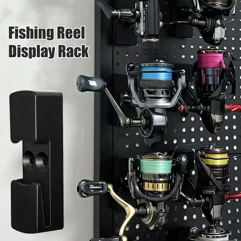 Soporte pared carretes pesca – Organizador spinning baitcasting - imagen 4