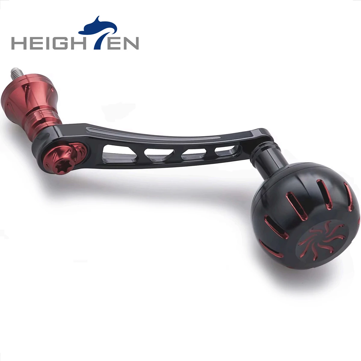 Mango de carrete giratorio de 65mm-70mm con perilla de 35mm para Daiwa Luvias Shimano Vanford Twin Power