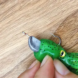 Jig de calamar con faldas de silicona