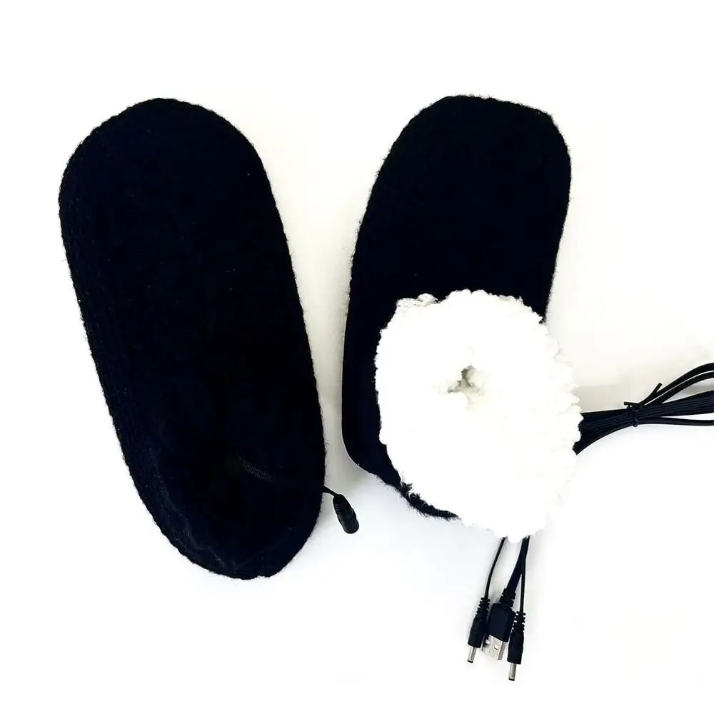 Calcetines calentados por USB cálidos para invierno, calentamiento rápido, calentador de pies suaves, calcetines térmicos eléctricos cálidos para deportes al aire libre - imagen 5